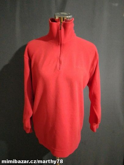 *** KRÁSNÁ DÁMSKÁ FLAUŠOVÁ MIKINA, VEL.M ***