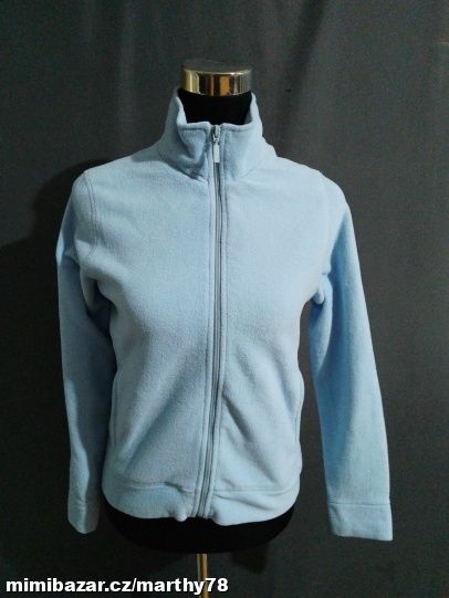 *** KRÁSNÁ DÁMSKÁ FLAUŠOVÁ MIKINA, VEL.S ***