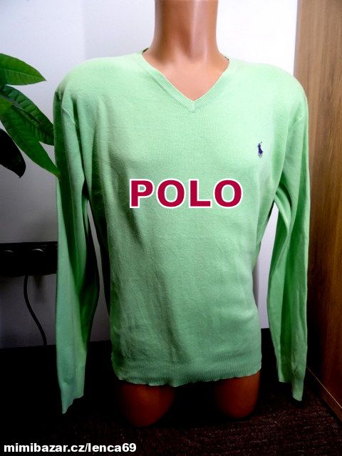 ZNAČKOVÝ SVETR POLO