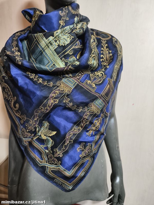 Luxusní hedvábný šátek Elen Tracy