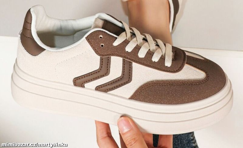 Dámské sportovně elegantní boty/ tenisky JARO 2026