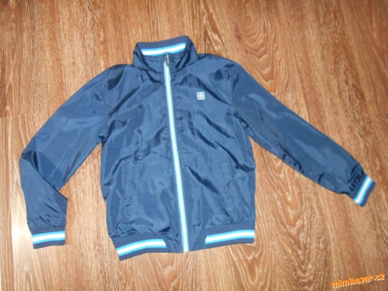 modrá lehká jarní bunda bomber Terranova 152 - 158