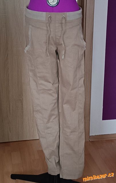 Pánské plátěné kalhoty