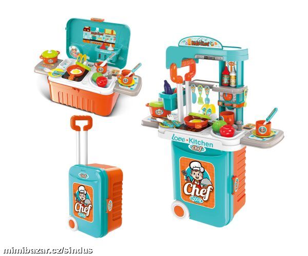 Kuchyňka s vařičem kufřík