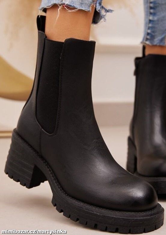 Chelsea boots / trendy nízké kozačky