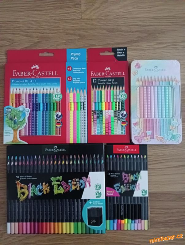 PASTELKY FABER-CASTELL A VĚCI PRO DĚTI I DOSPĚLÉ
