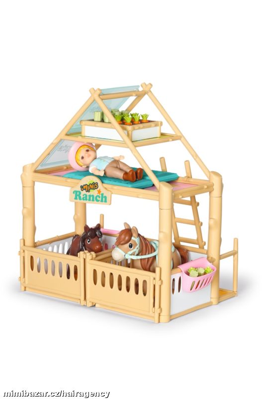 906255 BABY born Minis Velká sada s rančem a panen