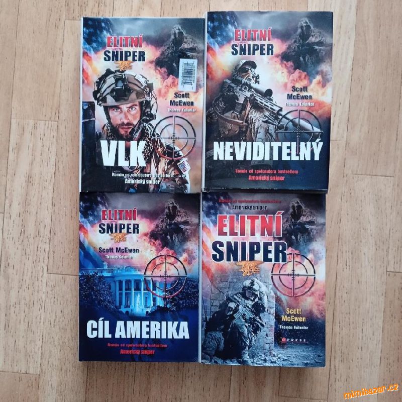 4x SCOTT MCEWEN ELITNÍ SNIPER