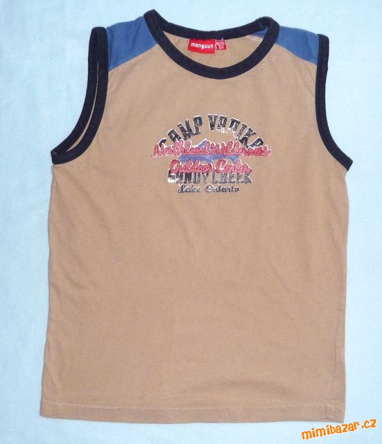 Letní béžové tílko