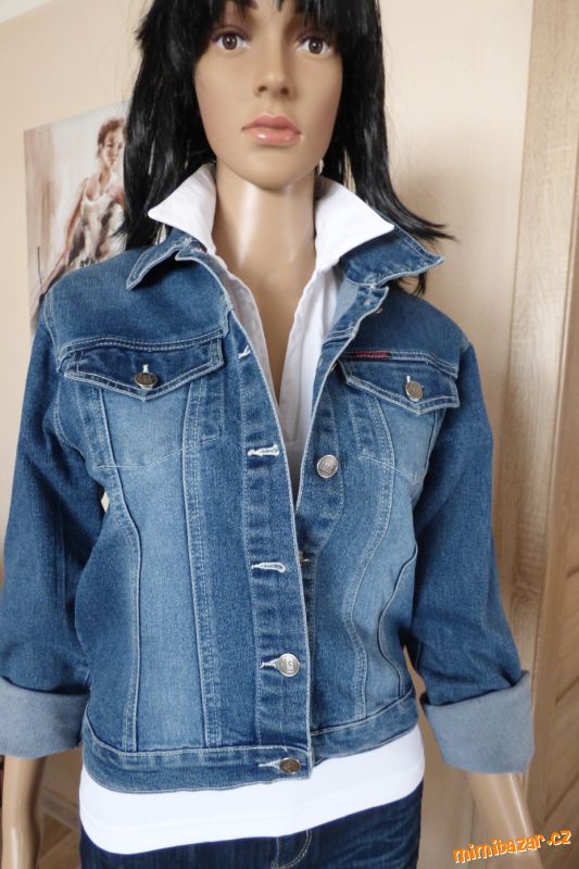 Dámská jeans bunda vel. M