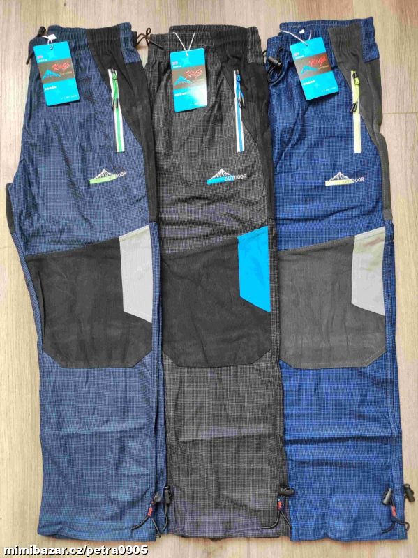 Sportovní outdoor kalhoty 134, 140, 146, 152, 158, 164