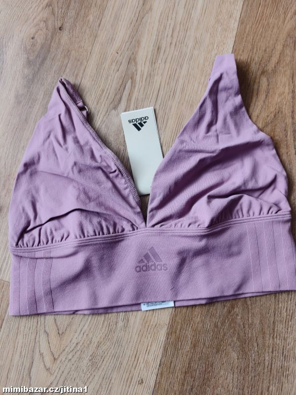 Adidas sportovní podprsenka L růžová
