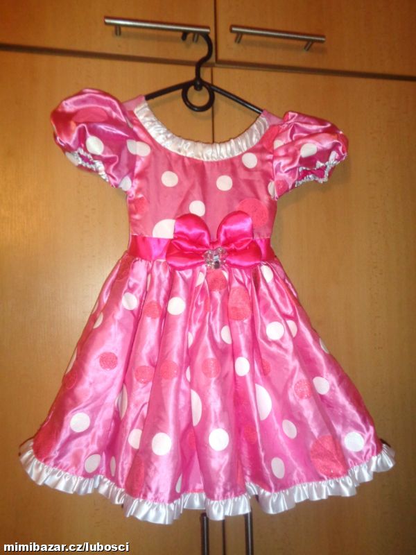 Karneval - kouzelné Minnie šaty - 4 roky