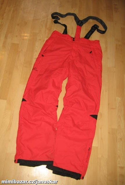 Zimní lyžařské/snowboardové kalhoty Hannah červené