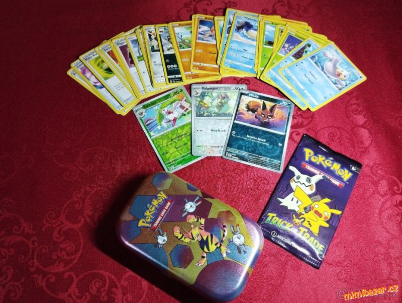 Pokémon 50 neopak. se karet, balíček a krabička