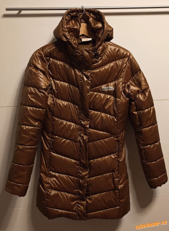 Dámský péřový kabát Nordblanc vel. 38