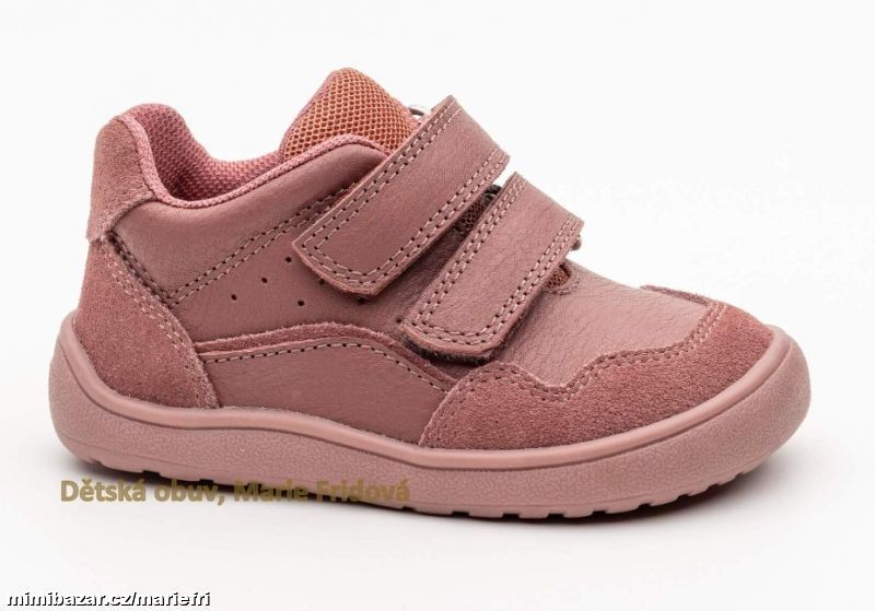 Celoroční barefoot obuv Protetika ANA dark pink