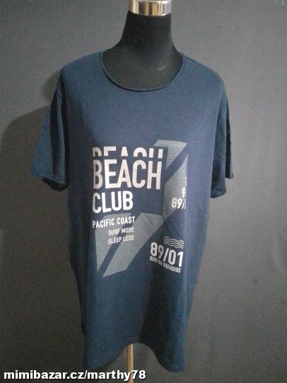 *** KRÁSNÉ TRIKO S POTISKEM, UNISEX, XL/XXL ***