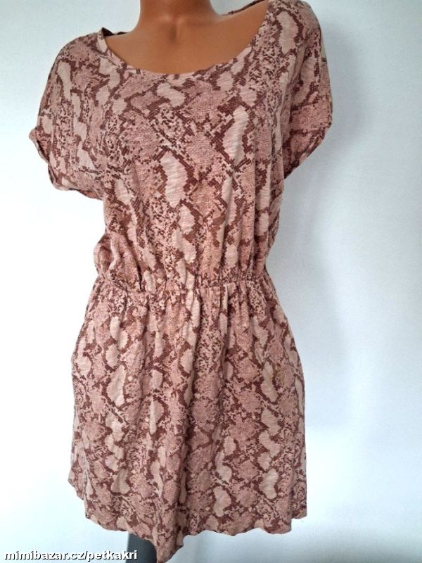 letní šaty s kapsami vel M