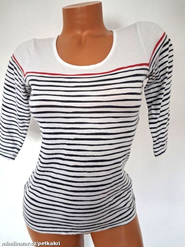 proužkaté tričko uk 8