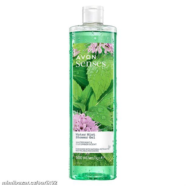 Sprchový gel na tělo a vlasy s vůní moře a máty