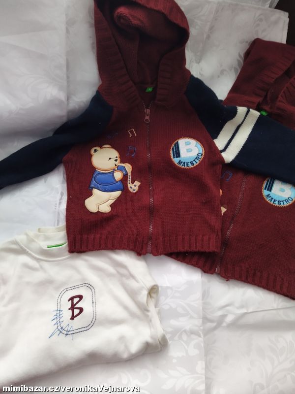 Dvojčata svetr triko dlr vel 4