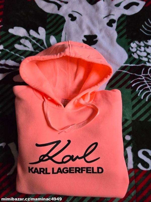 Prodám dámskou zánovní pomeranč.mikinu v.L