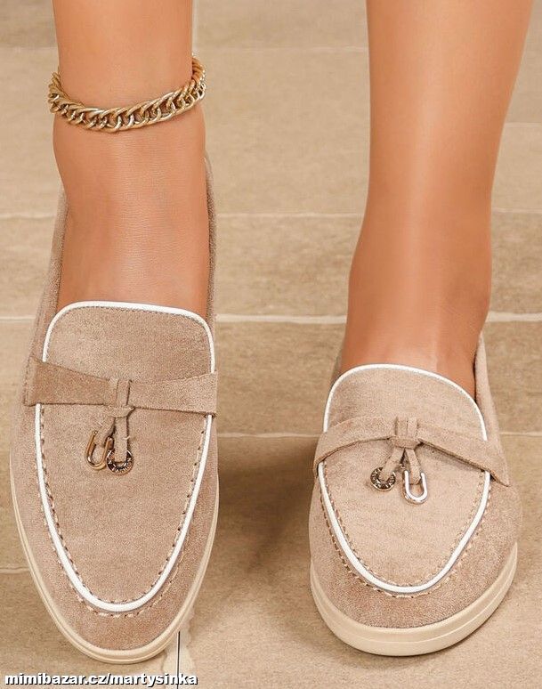 Dámské elegantní slip-on boty
