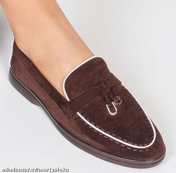 Dámské elegantní slip-on boty