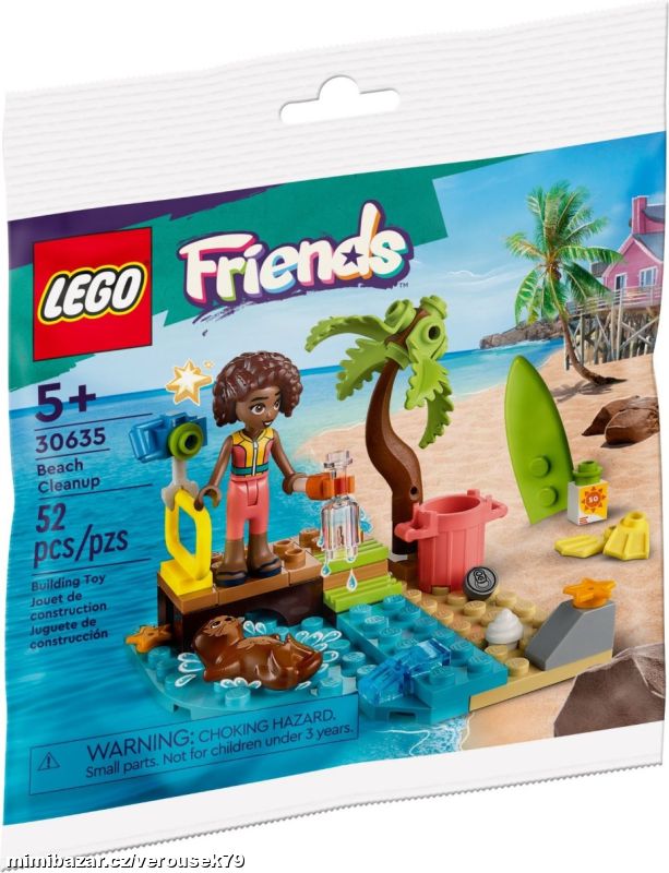LEGO 30635 Friends - Úklid pláže