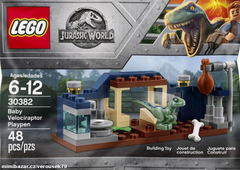 Lego 30382 Mládě Velociraptora