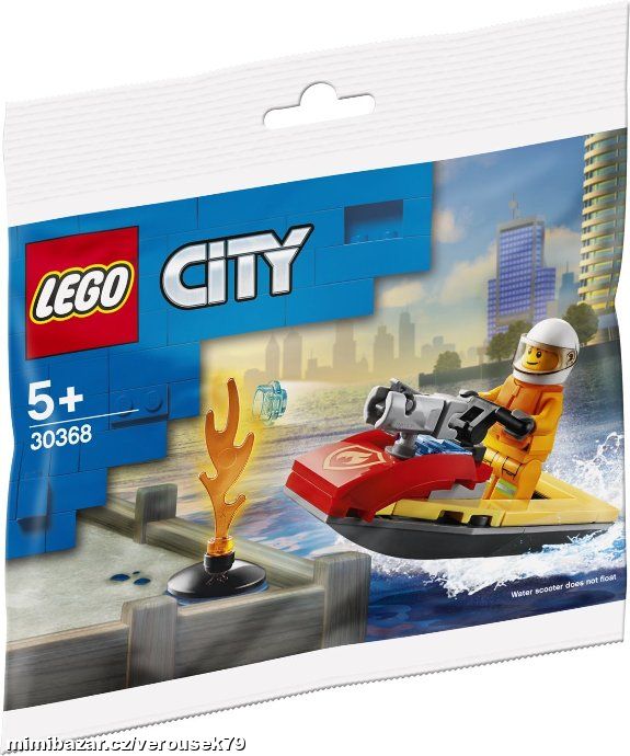 LEGO 30368 CITY Hasičský vodní skútr