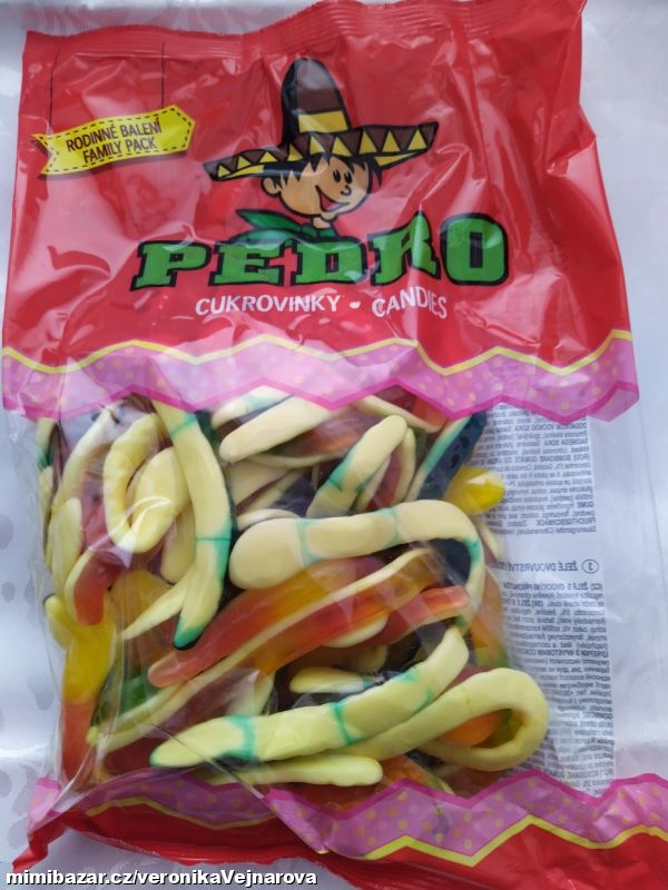 Želé bonbóny hadi