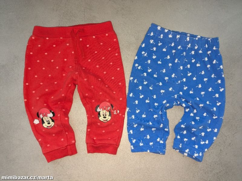 2 x kalhoty, tepláky