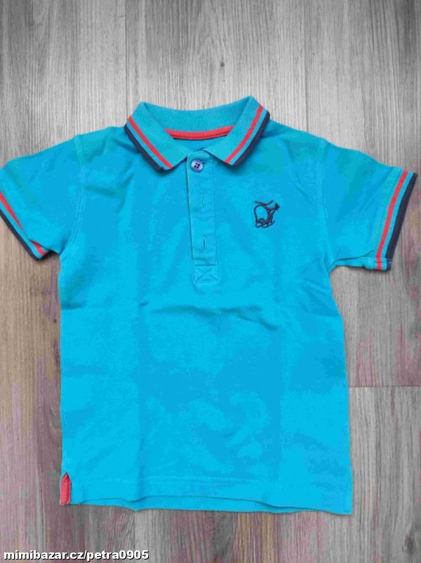 Polo triko Next s vrtulníkem vel. 98