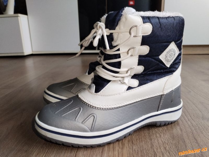 Celozateplené boty Pepperts vel 36
