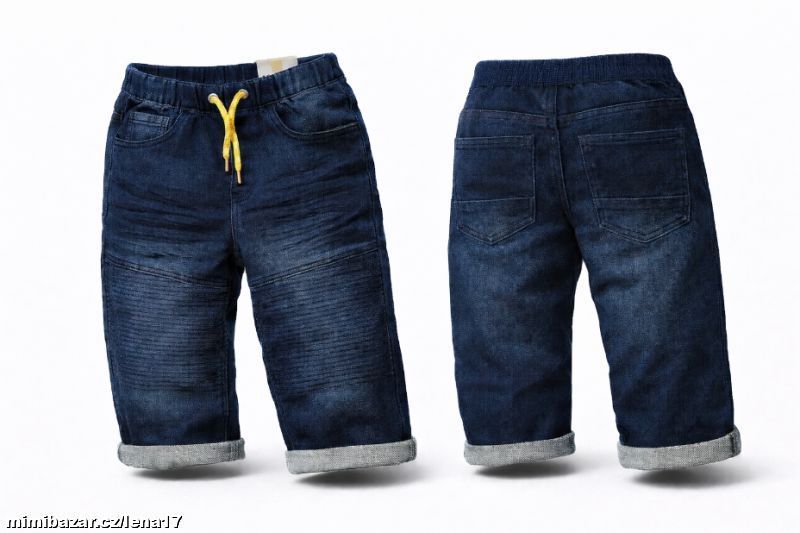 Nové chlapecké riflové kraťasy, 12-13 let, 158 cm