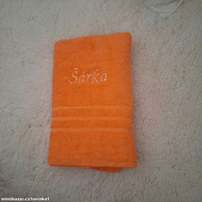Osuška se jménem na přání