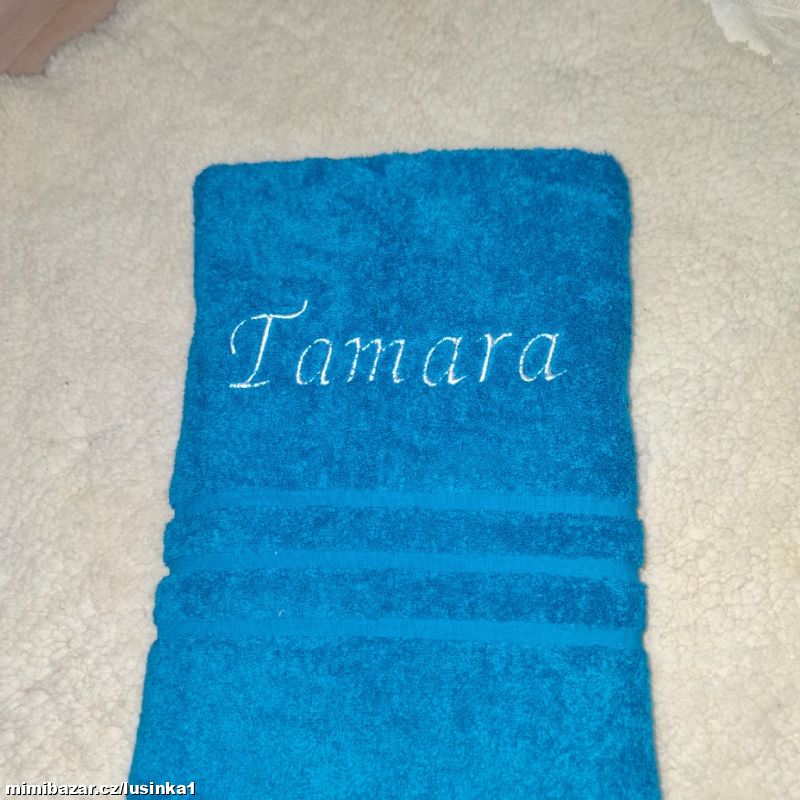 Osuška se jménem na přání