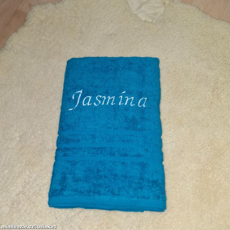Osuška se jménem na přání