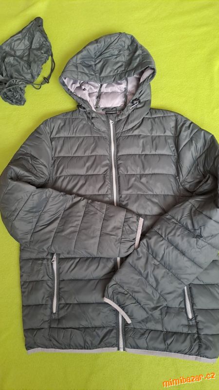 Přechodová pánská prošívaná bunda vel.48