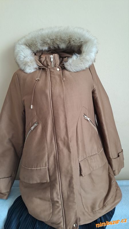 Zimní bunda parka zn.Mango vel.L