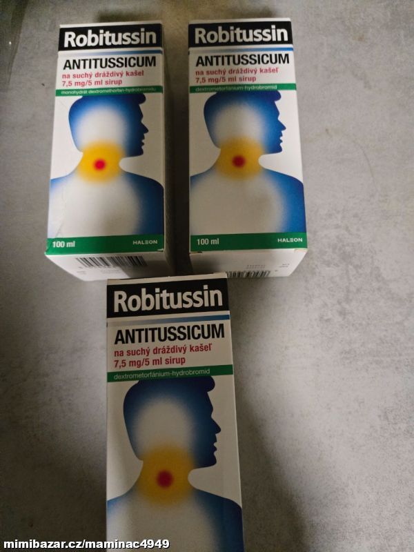 Prodám nové 3x sirupy z lékarny na kašel..