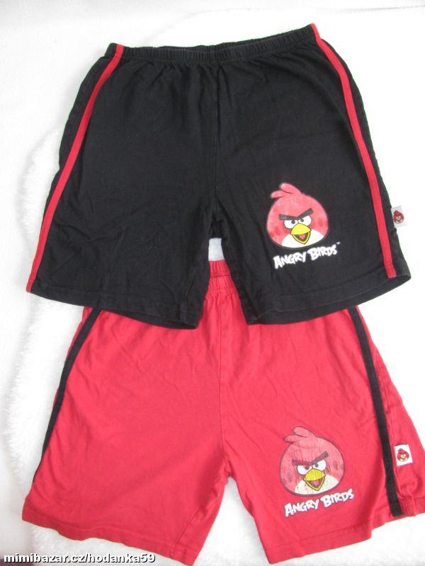 Bavlněné chlapecké trenýrky-Angry Birds-2ks