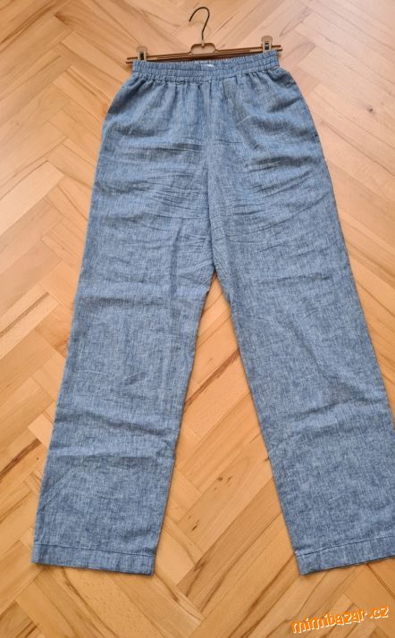 Lněné kalhoty Manuel Ritz