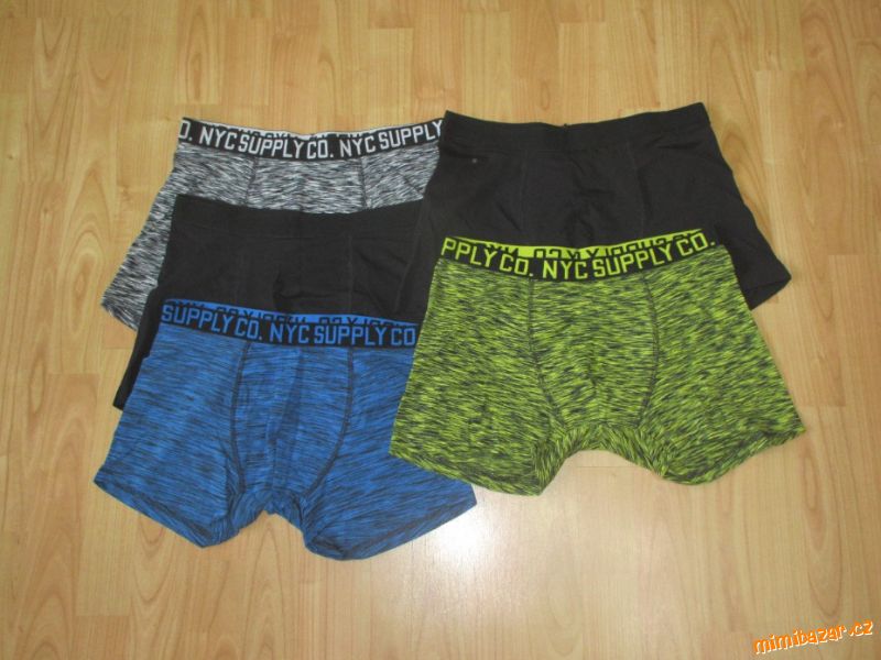 chlapecké trenky boxerky 5ks
