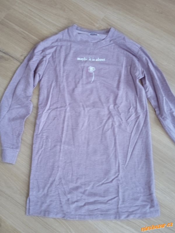 Dlouhá mikina/šaty