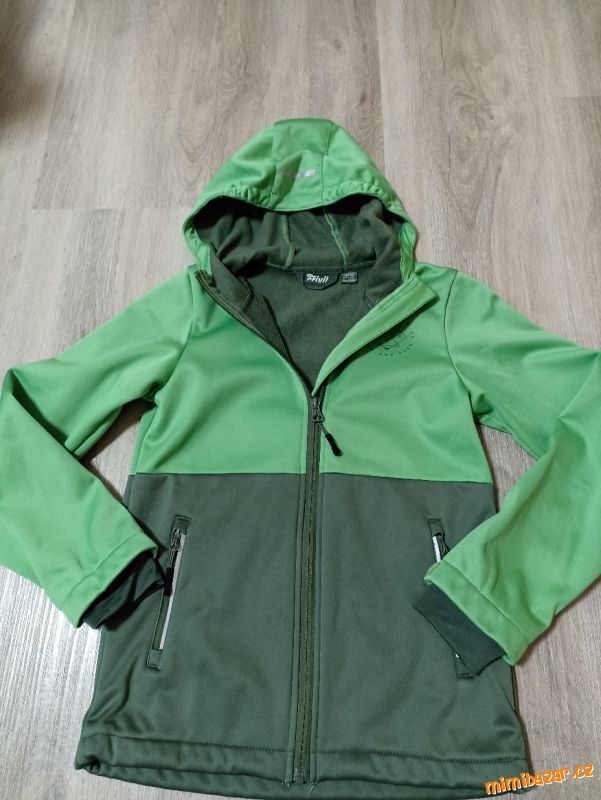 Softshellová dětská bunda