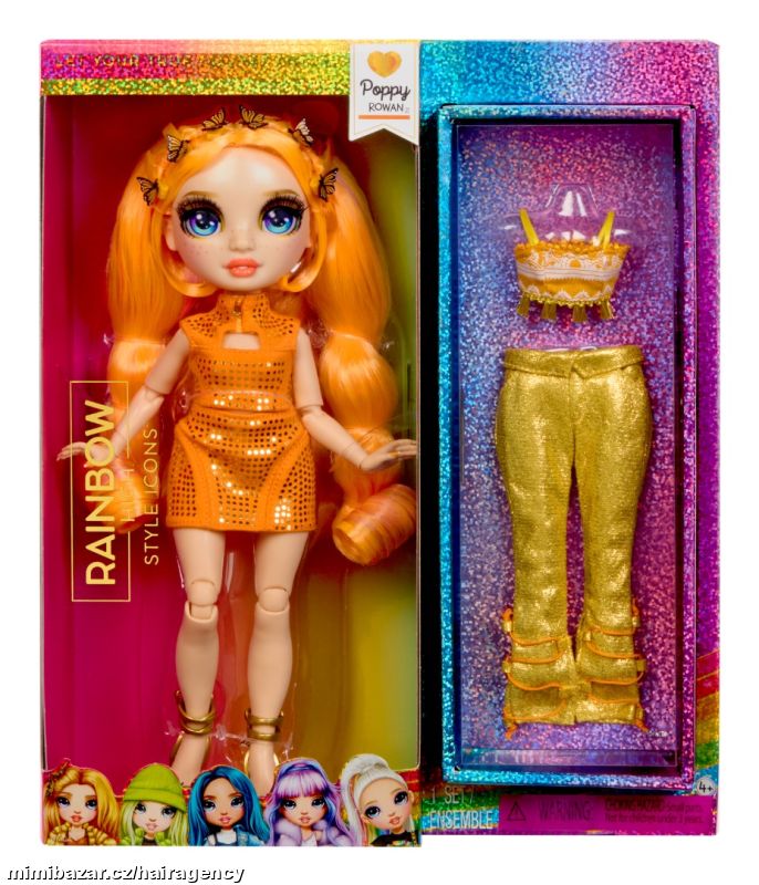 431626 Rainbow High Style panenka - Poppy