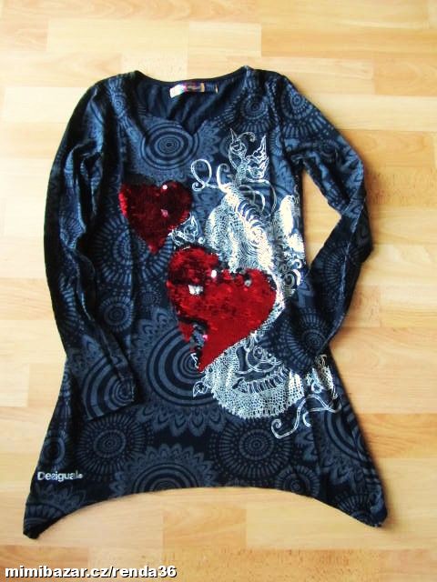 Dívčí šaty Desigual vel. 11-12 let - nové